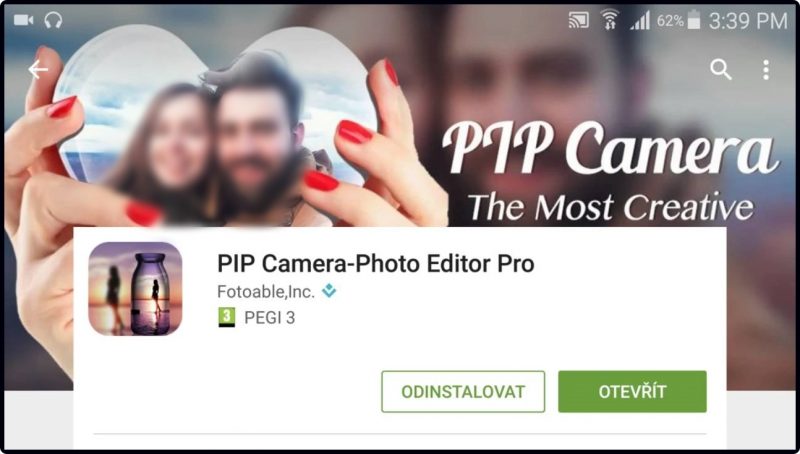 download aplikasi kamera foto android PIP Camera - Photo Editor Pro