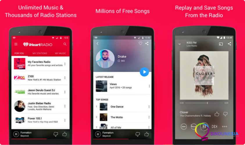 download aplikasi musik android iHeartRadio