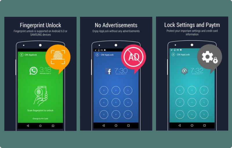 Apliakasi pengunci aplikasi AppLock – Fingerprint Unlock