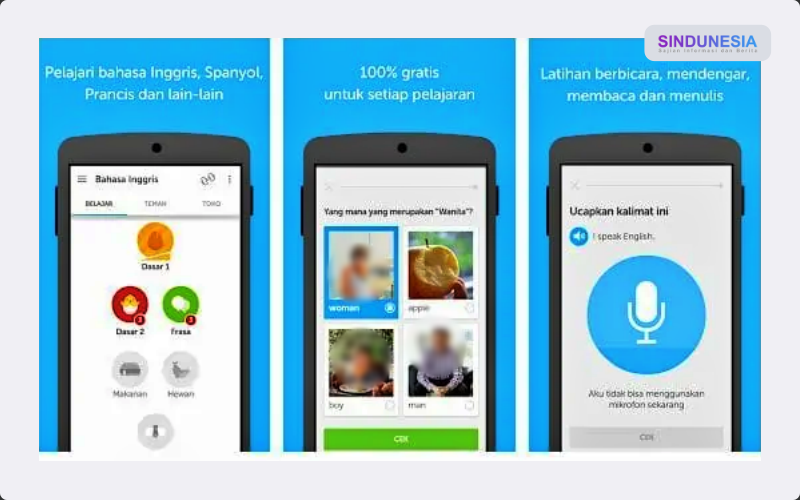 Duolingo Aplikasi Belajar Bahasa Inggris