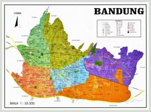 Peta Jaringan Jalan Bandung