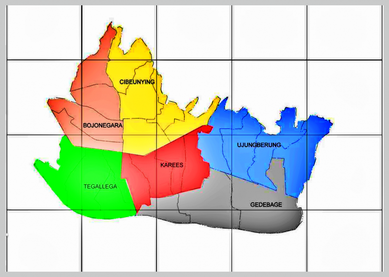 √ Peta Bandung dan Penjelasan Lengkap  Sindunesia