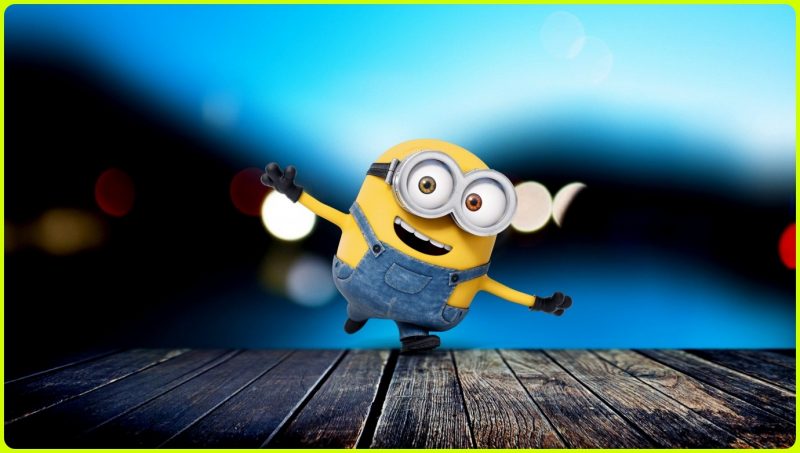 background minion bahagia