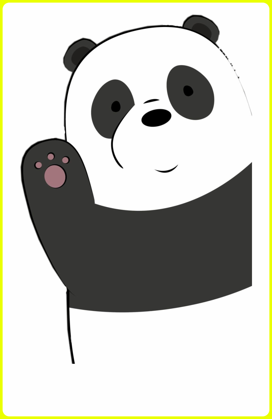 gambar kartun panda