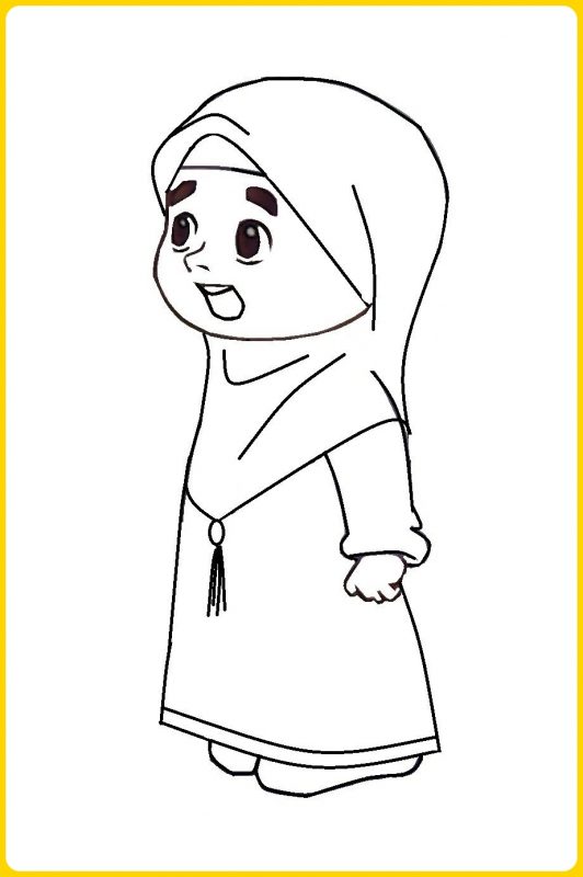 1000+ Gambar Kartun Muslim Muslimah Terbaru, Terlengkap, Paling Keren