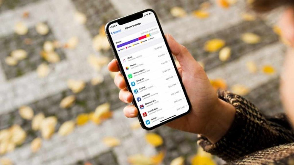 cara hapus cache iphone