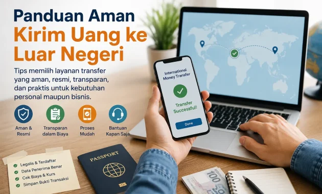 Panduan Aman Kirim Uang ke Luar Negeri, Biar Nggak Salah Pilih Layanan